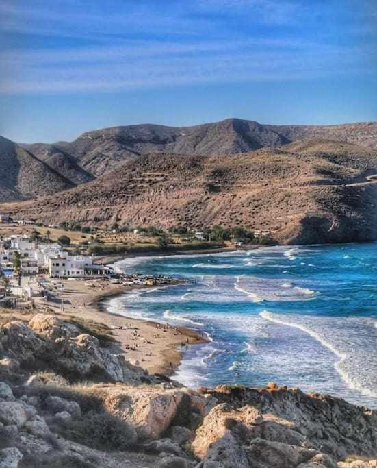 Апартаменти Camino Al Mar Terraza Y Vista Al Mar Карбонерас Екстер'єр фото